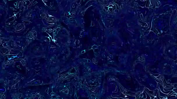 Gradiente Azul Torcido Movimento Líquido Borrão Fundos Abstratos — Vídeo de Stock