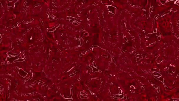 Gradiente Rojo Retorcido Movimiento Líquido Difuminación Fondos Abstractos — Vídeos de Stock