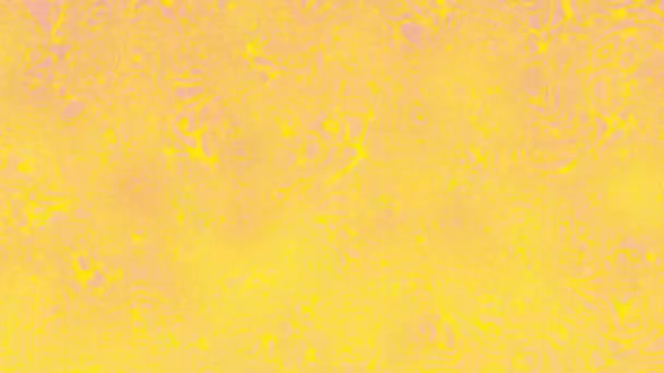 Zkroucený Žlutooranžový Gradient Tekutý Pohyb Rozmazané Abstraktní Pozadí — Stock video