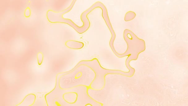扭曲的粉色梯度液体运动模糊了抽象的背景 — 图库视频影像
