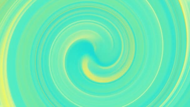 扭曲的绿色梯度液体运动模糊了抽象的背景 — 图库视频影像