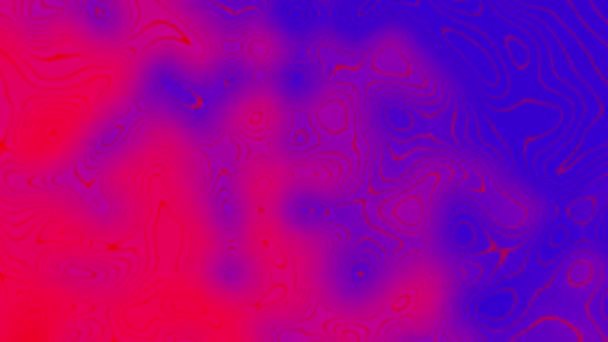 Скручений Синьо Рожевий Градієнт Рідкого Руху Розмивання Абстрактних Фонів — стокове відео
