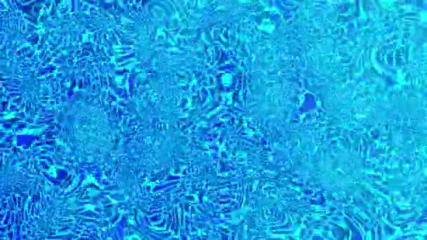 Gradiente Azul Retorcido Movimiento Líquido Difuminación Fondos Abstractos — Vídeos de Stock