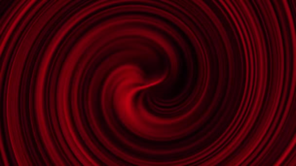 Twisted Zwart Rode Gradiënt Vloeistof Beweging Wazig Abstracte Achtergronden — Stockvideo