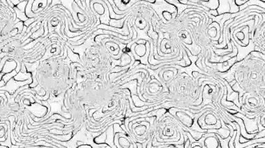 Çarpık siyah-beyaz eğimli sıvı hareket bulanık arkaplan