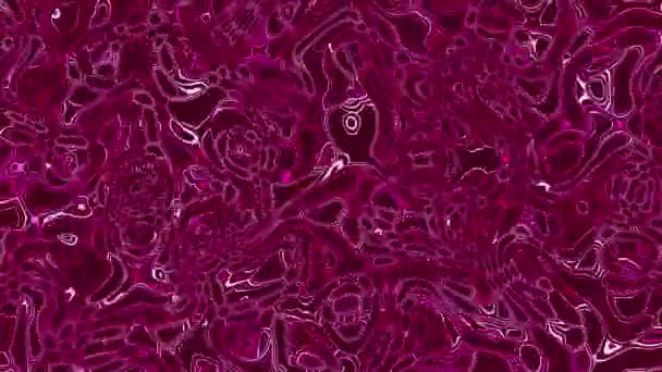 扭曲的粉色梯度液体运动模糊了抽象的背景 — 图库视频影像