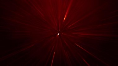 Çizgi roman için kırmızı arkaplanda hareket yakınlaştırma hız çizgisi Anime