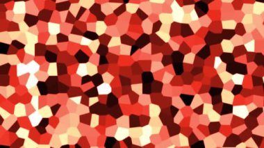 3D soyut dijital teknoloji çok renkli taşı canlandırdı.