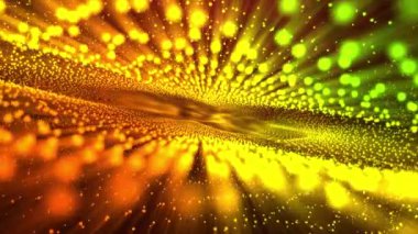 3B gece gökyüzü Galaksi uzayı kırmızı gradyan arkaplan üzerindeki parçacıkları canlandırdı.