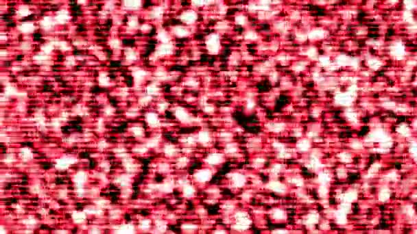 抽象的な赤い明るいボケ宇宙背景マジックのコンセプト光の効果 — ストック動画