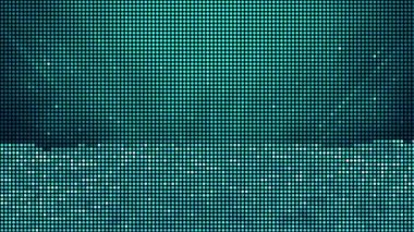 Yarım tonlu noktalar soyut dijital teknolojiyi mavi arkaplanda mavi ışığı canlandırıyor.