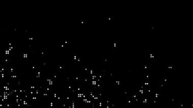 Yarı tonda noktalar beyaz. Yanma, siyah arkaplanda ateş hareketine yol açar.