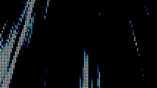 Halftone Dots Motion Zoom Anime Blue Speed Line Anime Für — Stockvideo