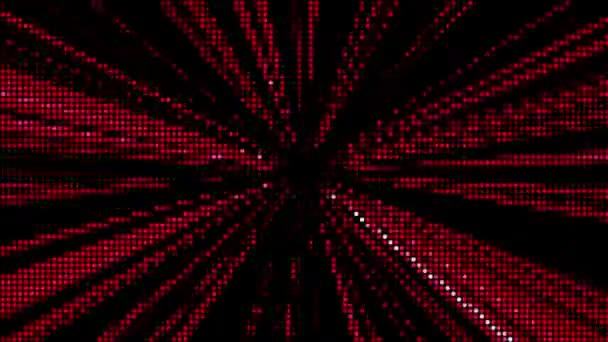 Halloween One Dots Motion Zoom Anime Red Speed Line Anime — стоковое видео