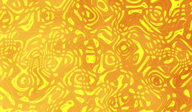 Çarpık sarı orangutan eğimli sıvı bulanık arkaplan