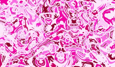 Çarpık pembe-altın gradyan sıvı bulanık arkaplan