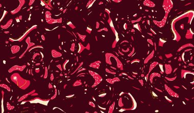 Çarpık kırmızı eğimli sıvı bulanık arkaplan