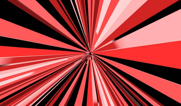 Увеличить Анимированную Красную Линию Скорости Чёрном Фоне Коми — стоковое фото