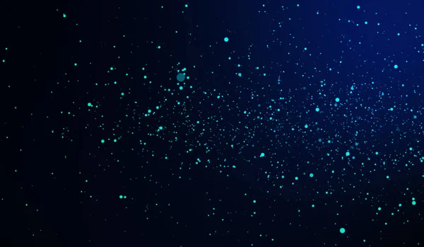 Noite Céu Galaxy Partículas Espaciais Fundo Gradiente Azul — Fotografia de Stock