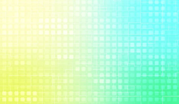 Tecnología Digital Abstracta Las Partículas Luz Verde Ondean Sobre Fondo — Foto de Stock