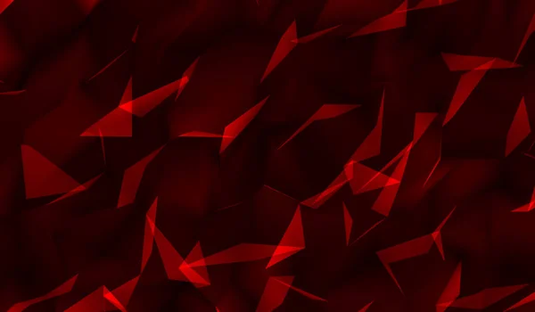 Абстрактные Цифровые Технологии Красные Частицы Красном Фоне — стоковое фото