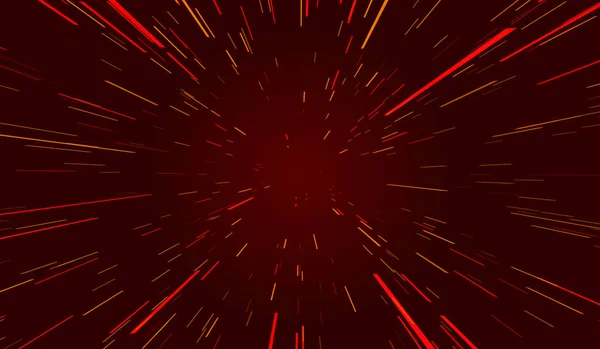 Zoom Rote Geschwindigkeitslinie Anime Auf Rotem Hintergrund Für Komi — Stockfoto