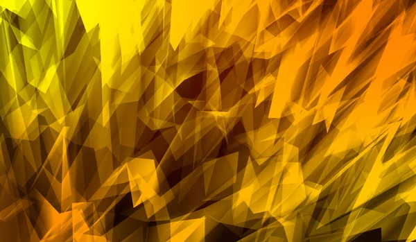 Абстрактна Цифрова Технологія Жовта Мережа Жовтому Тлі — стокове фото