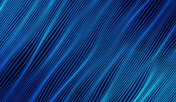 Tecnología Digital Abstracta Red Partículas Luz Azul Sobre Fondo Azul — Foto de Stock
