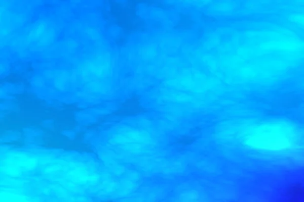 Nubes Humo Azul Que Mueven Turbulentas Sobre Fondo Azul —  Fotos de Stock