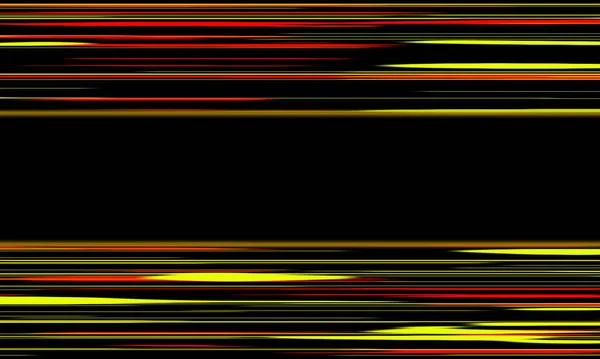 Швидкісна Лінія Помаранчево Червоного Кольору Чорному Тлі Аніме — стокове фото