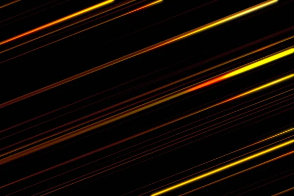 Швидкісна Лінія Помаранчево Червоного Кольору Чорному Тлі Аніме — стокове фото