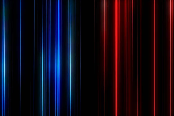 Speed Line Blue Red Color Black Background Anime — Stock Photo, Image