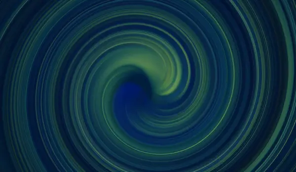 ツイストグリーンブルーグラデーション液体抽象背景 — ストック写真