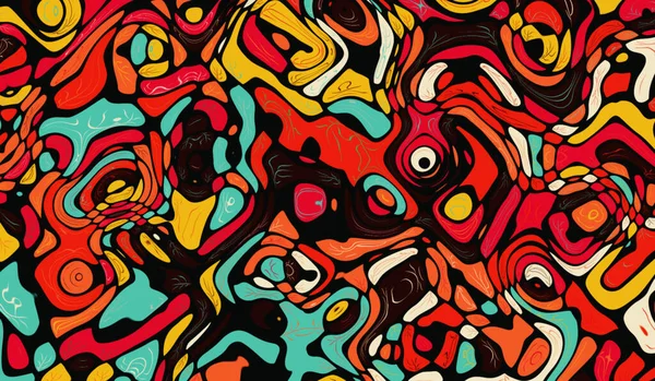 Скручений Багатобарвний Градієнт Розмивання Рідини Абстрактний Фон — стокове фото