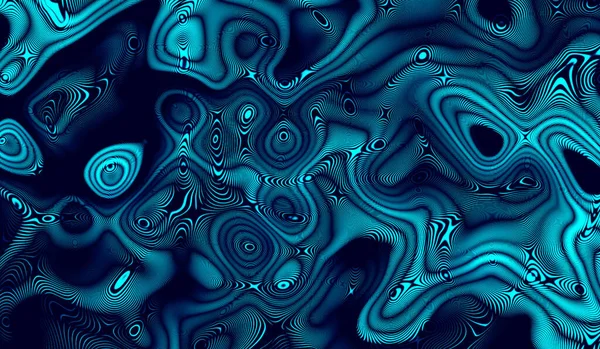 Twisted Blue Gradient Liquid Blur Abstract Backgrounds — Stock Photo, Image