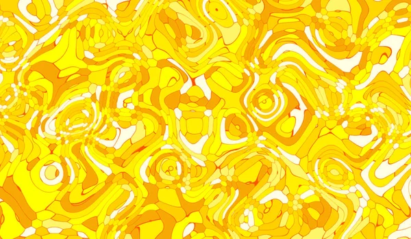 Zkroucený Žlutooranžový Gradient Kapalina Rozmazat Abstraktní Pozadí — Stock fotografie
