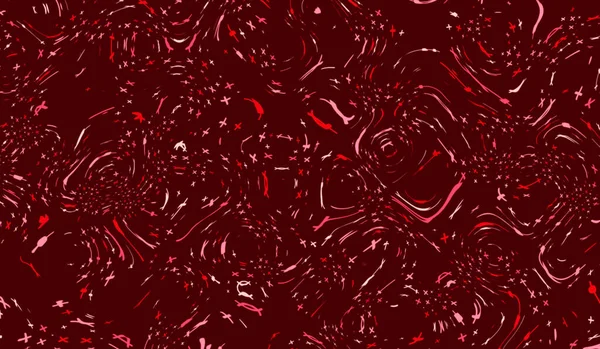 扭曲的红色梯度液体模糊了抽象的背景 — 图库照片
