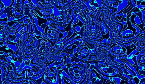 Zkroucený Modrý Gradient Kapalina Rozmazat Abstraktní Pozadí — Stock fotografie