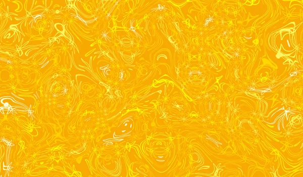 Twisted Yellow Gradient Liquid Wazig Abstracte Achtergronden — Stockfoto