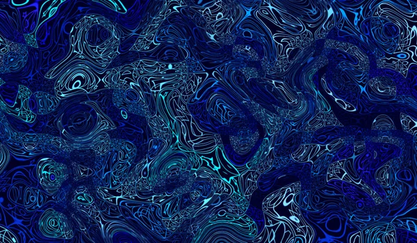 Gradiente Azul Torcido Líquido Borrão Fundos Abstratos — Fotografia de Stock