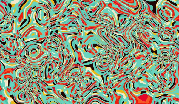 Twisted Multicolor Gradiënt Vloeistof Wazig Abstracte Achtergrond — Stockfoto