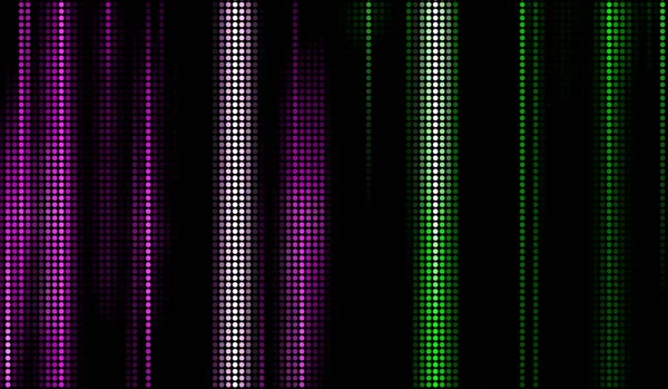 半色调点动画粉红绿色速度线科米的模拟 — 图库照片