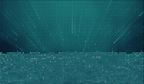 蓝光背景下的半色调点抽象数字技术蓝光 — 图库照片