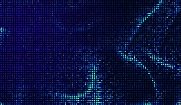 Halvton Prickar Abstrakt Digital Teknik Blått Ljus Blå Bakgrund — Stockfoto