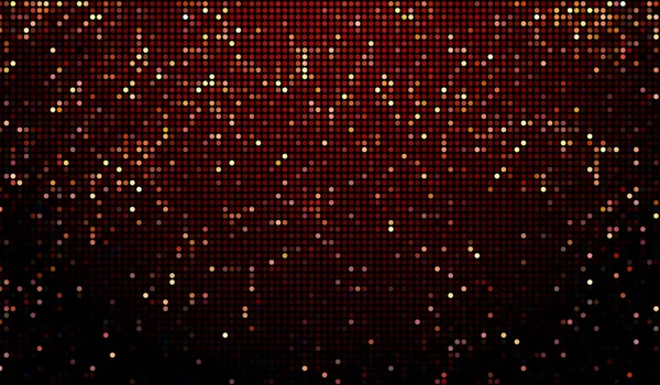 半色调点抽象数字技术红底橙色红光 — 图库照片