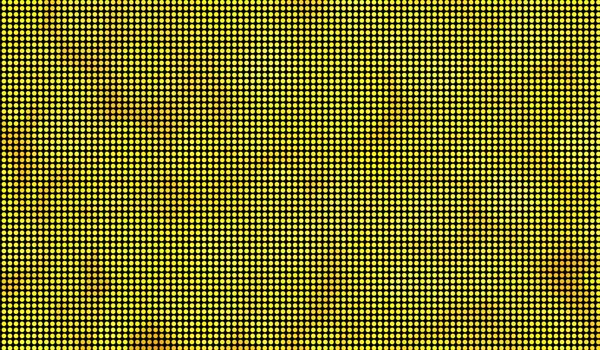 Halftone Dots Abstract Digital Technology Yellow Light Yellow Background — Stock Photo, Image