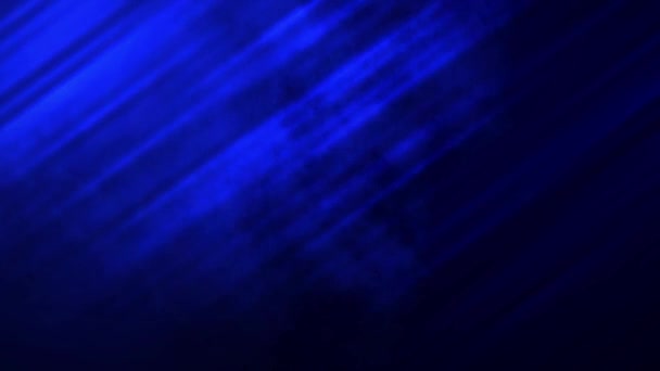 Блакитні Відблиски Темно Синьому Фоні — стокове відео