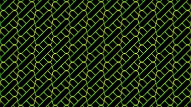 Parlayan neon etkisi deseni soyut arkaplan, siyah arkaplan. 