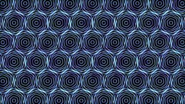 Parlayan neon etkisi deseni soyut arkaplan, siyah arkaplan. 