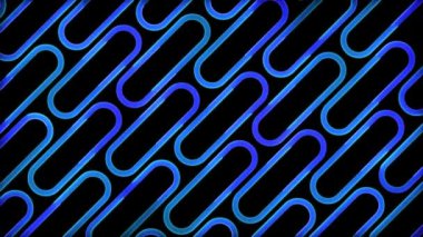 Parlayan neon etkisi deseni soyut arkaplan, siyah arkaplan. 